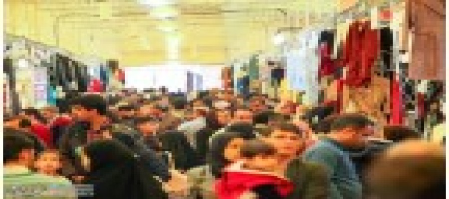 نمایشگاه فروش بهاره در چهل‌سرا